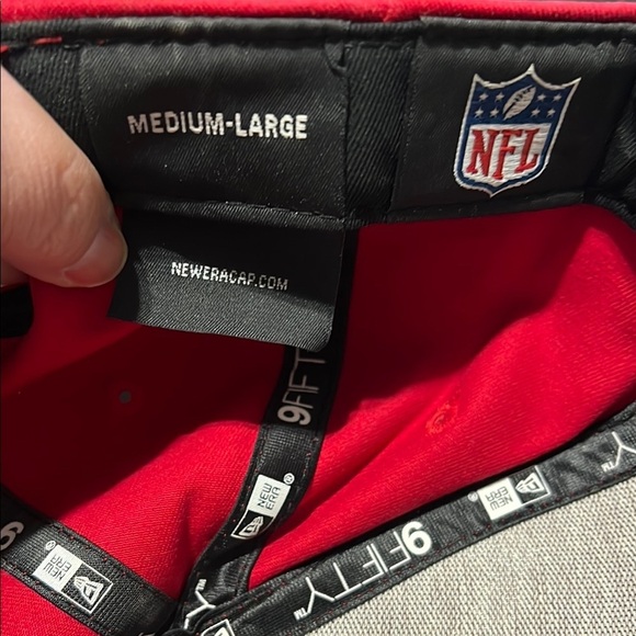 49ers Vibrant Red New Era Cap - Picture 7 of 8